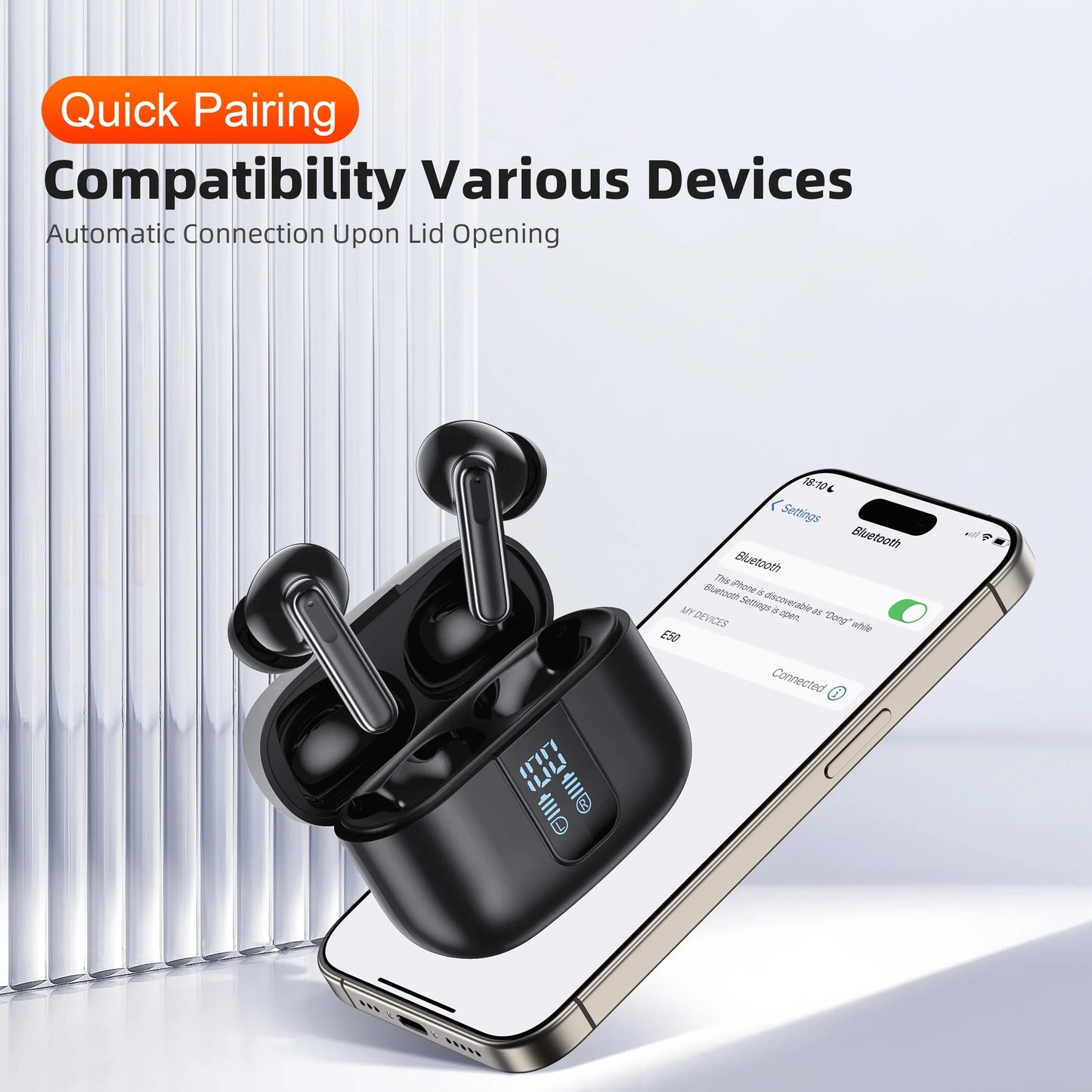 QERE Wireless HD Earphones