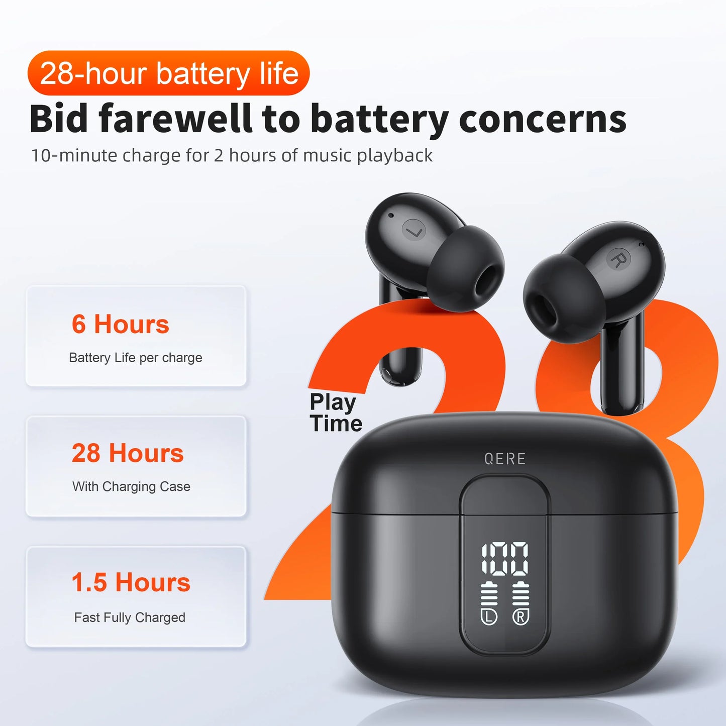 QERE Wireless HD Earphones