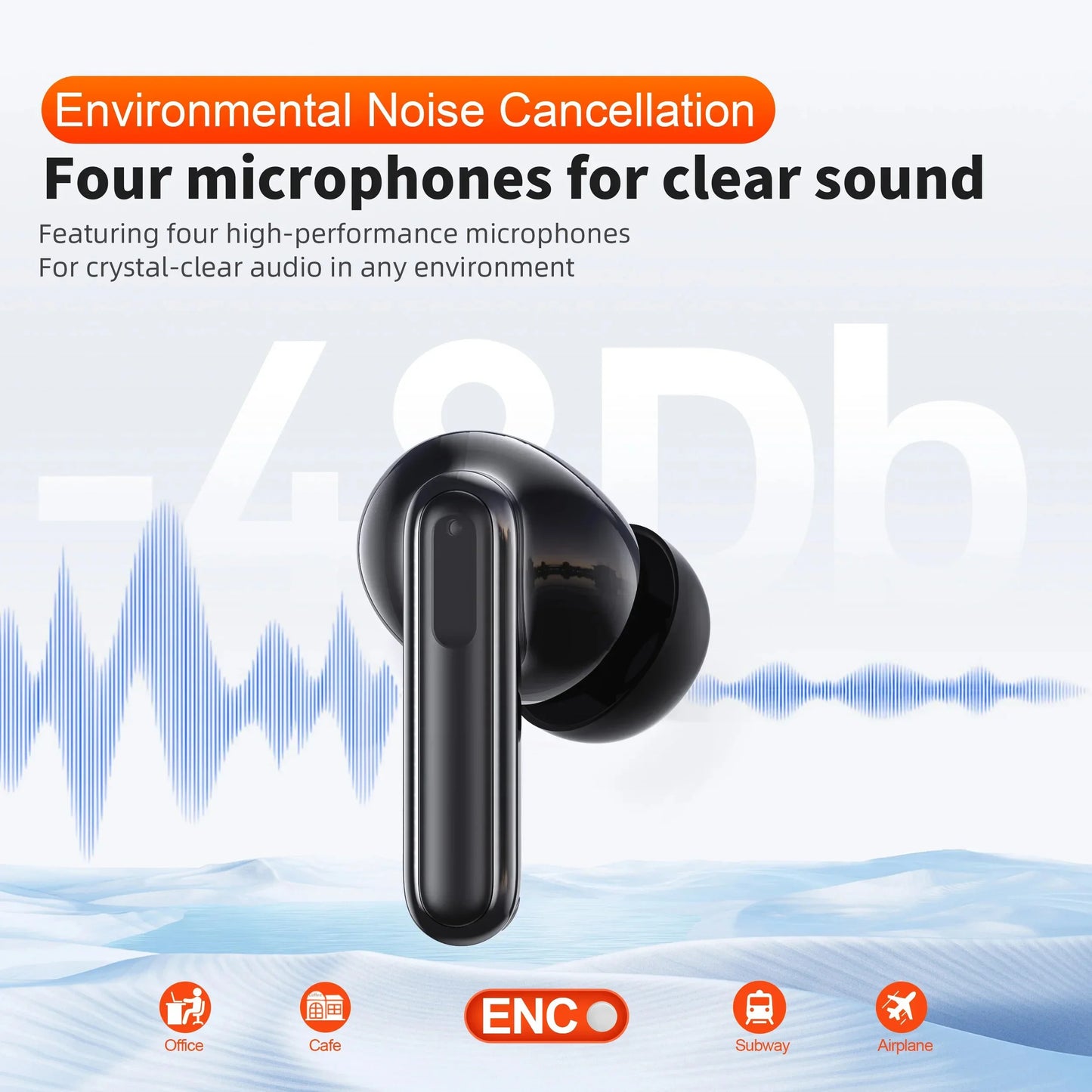 QERE Wireless HD Earphones