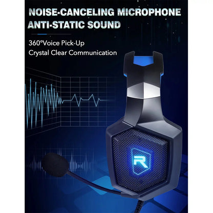RUNMUS K LED Gaming Headset